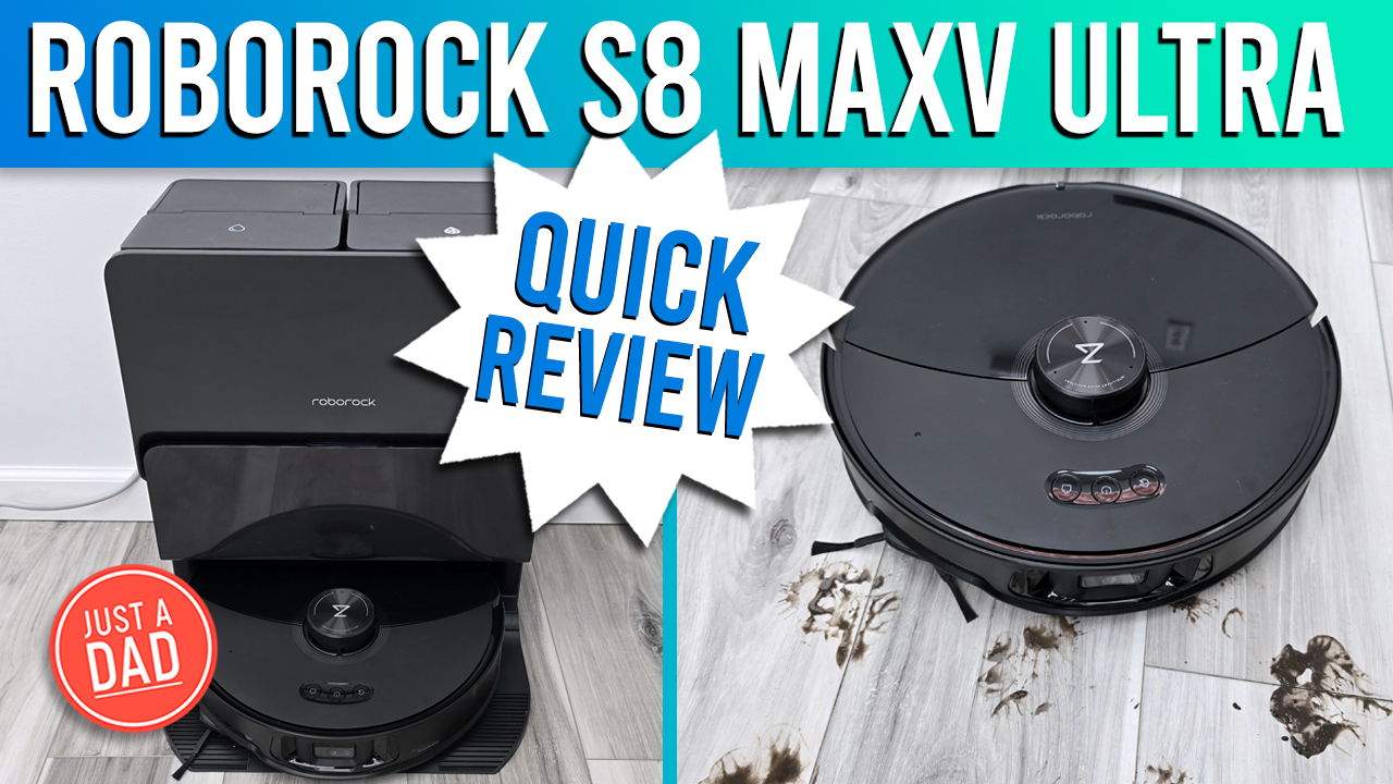Watch Roborock S8 MaxV Ultra Robot Vacuum & Mop QUICK REVIEW on